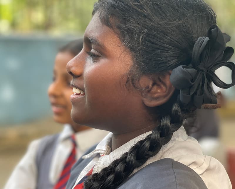 Smiling girl