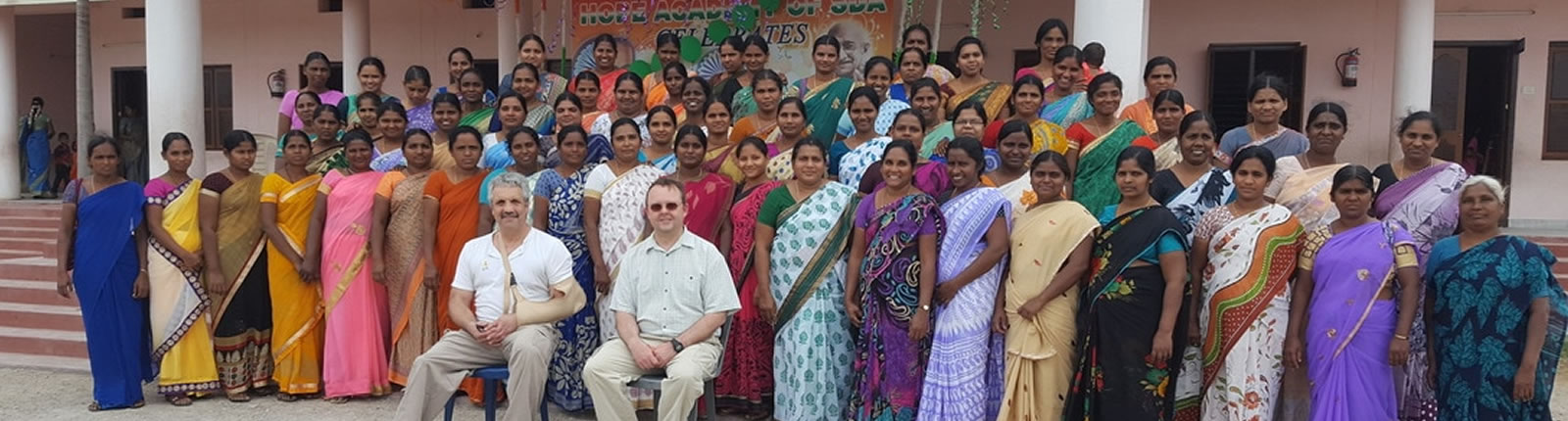 group of Indian women that were students